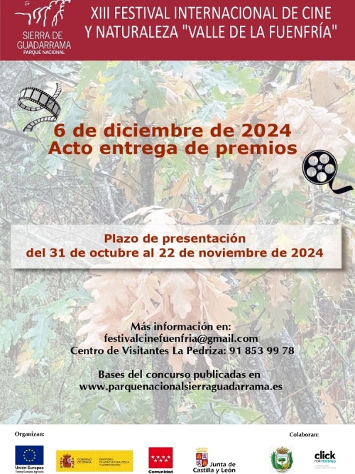 XIII Festival de Cine y Naturaleza «Valle de La Fuenfría» XIII Festival de Cine y Naturaleza «Valle de La Fuenfría»