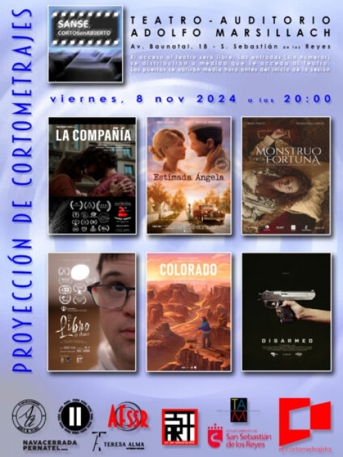 XIV Sanse, Cortos en Abierto