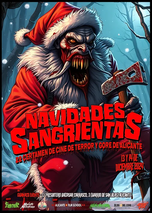 Navidades Sangrientas - 22 Certamen de Cine  de Terror y Gore de Alicante