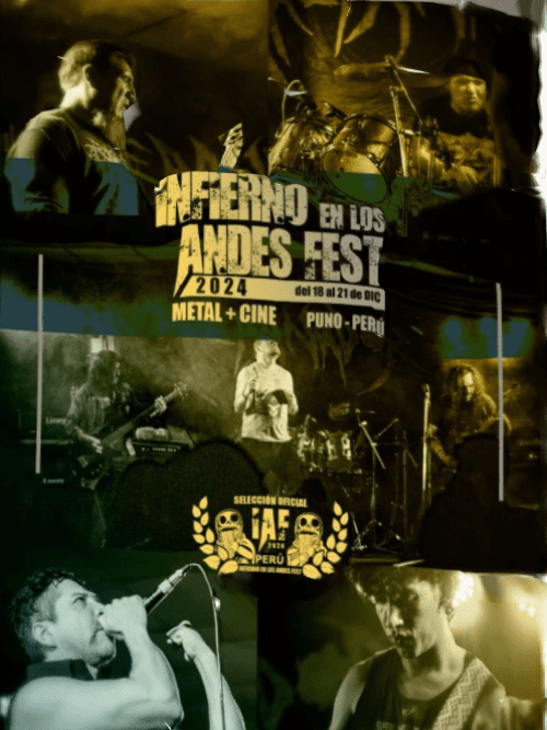 16º Infierno en los Andes Fest Metal + Cine 16º Infierno en los Andes Fest Metal + Cine