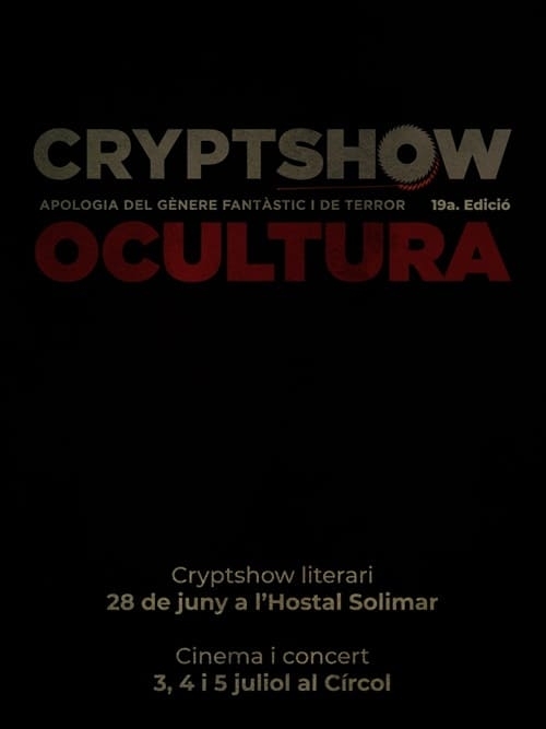 Cryptshow - Apología del Génere Fantàstic i de Terror (19a. Edició)