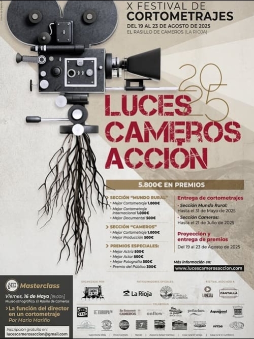 Luces Cameros Acción - X Festival de Cortometrajes