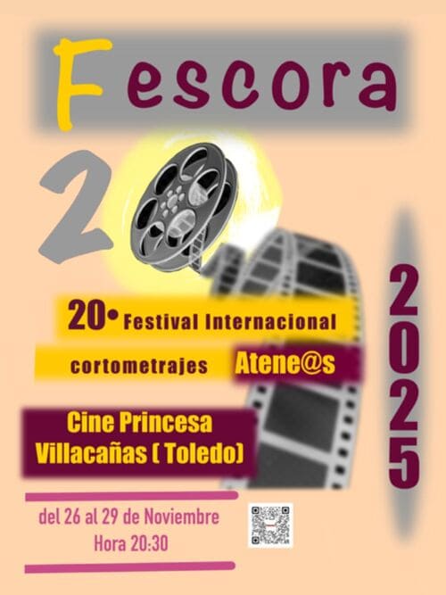 20º Festival Internacional de Cortometrajes Atene@s de Villacañas (FESCORA)